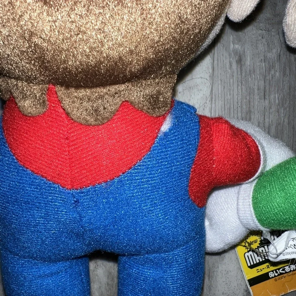 Nintendo Mario Party Mario & Luigi Plush Toys Promo Banpresto 2008 Japan